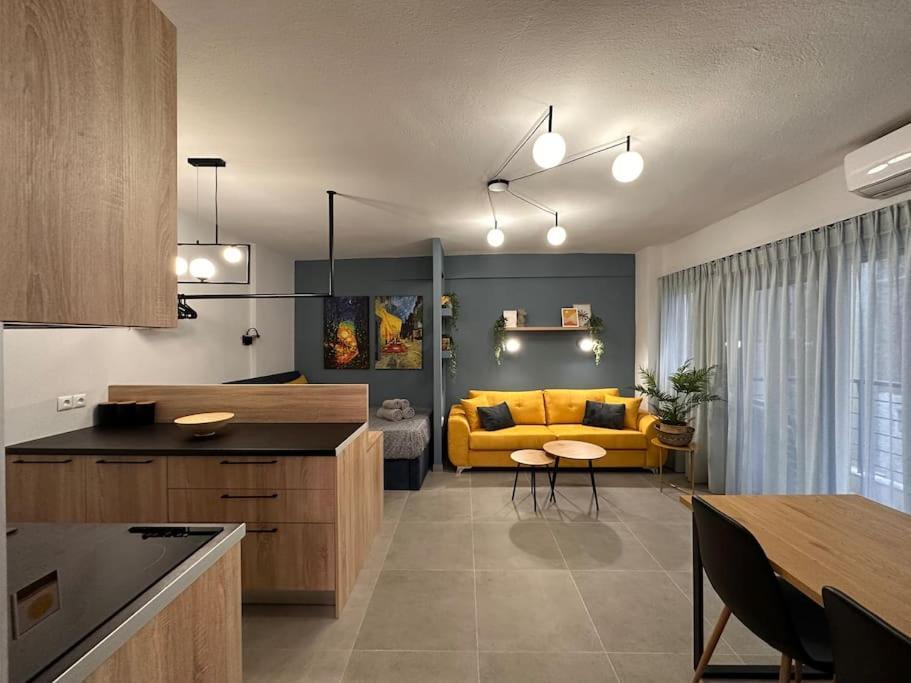 The Yellowblue Apartment, Downtown Saloniki Zewnętrze zdjęcie