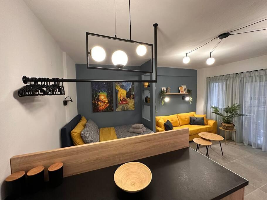 The Yellowblue Apartment, Downtown Saloniki Zewnętrze zdjęcie